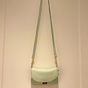 Kat Spade Seafoam green leather purse